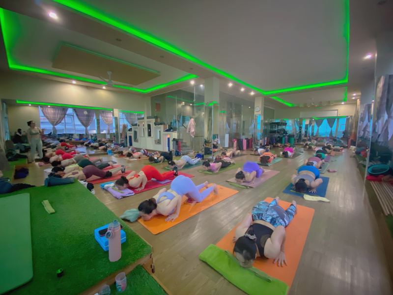 Phòng yoga tầng 4