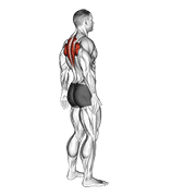 Giãn cơ lưng trên (Upper Back Stretch)