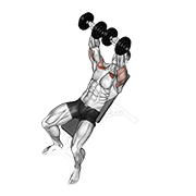 Đẩy tạ nghiêng (Incline Dumbbell Press)